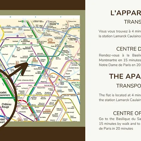 Lovelyappartment-oldmontmartre Appartamento *