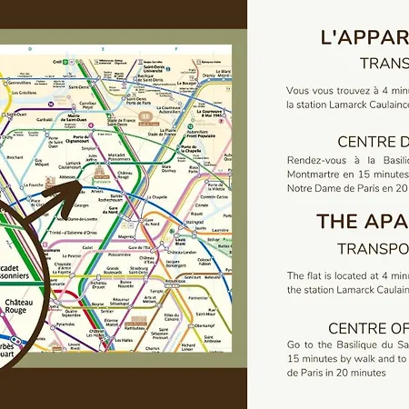 Lovelyappartment-oldmontmartre Apartment *